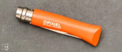 Couteau Mon Premier Opinel N°7 Mandarine 5 Couteau Mon Premier Opinel N°7 Mandarine -Promos Opinel Lame Boutique couteau opinel enfant or 3 zx1200