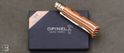 Couteau Opinel N°08 Bouleau Lamellé Brun -Promos Opinel Lame Boutique couteau opinel lamele brun 3 zx1200