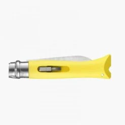 Couteau Opinel Numéro 9 Bricolage Jaune 7 Couteau Opinel Numéro 9 Bricolage Jaune -Promos Opinel Lame Boutique couteau opinel numero 9 bricolage jaune 2