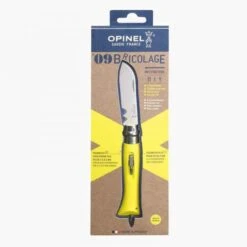 Couteau Opinel Numéro 9 Bricolage Jaune 8 Couteau Opinel Numéro 9 Bricolage Jaune -Promos Opinel Lame Boutique couteau opinel numero 9 bricolage jaune 3