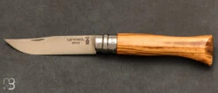 Couteau Opinel N°08 Manche Olivier - Lame Acier Inoxydable