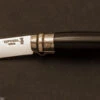 Couteau Opinel N°8 Inox Corne Noire Avec Coffret