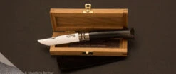 Couteau Opinel N°8 Inox Corne Noire Avec Coffret -Promos Opinel Lame Boutique couteau opinel crn 4 zx1200