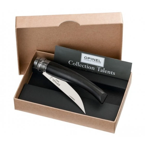 Couteaux Opinel N 10 Effilé En ébène En Coffret Cadeaux 1 Couteaux Opinel N 10 Effilé En ébène En Coffret Cadeaux