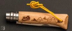 Couteau Opinel N°08 Tour De France 2021 -Promos Opinel Lame Boutique opinel tdf grave 2021 3 zoom
