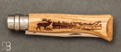 Couteau Opinel N°8 Cerf Animalia -Promos Opinel Lame Boutique opinel 08an19cerf 3 zx1200