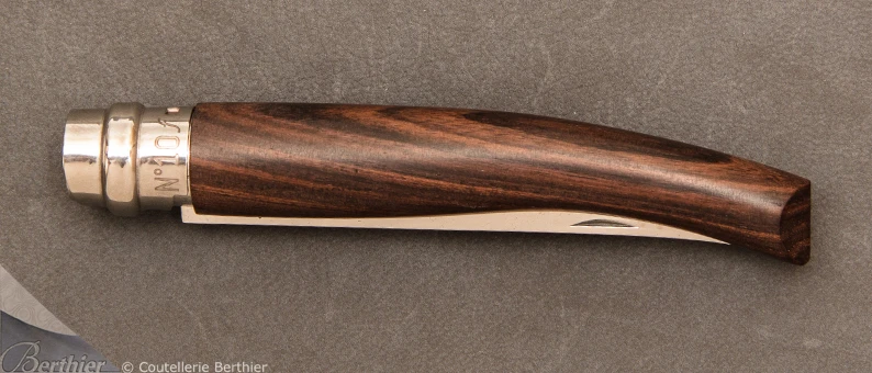 Couteau Opinel Effilé N°10 Ébène Du Mozambique 3 Couteau Opinel Effilé N°10 Ébène Du Mozambique – Image 3