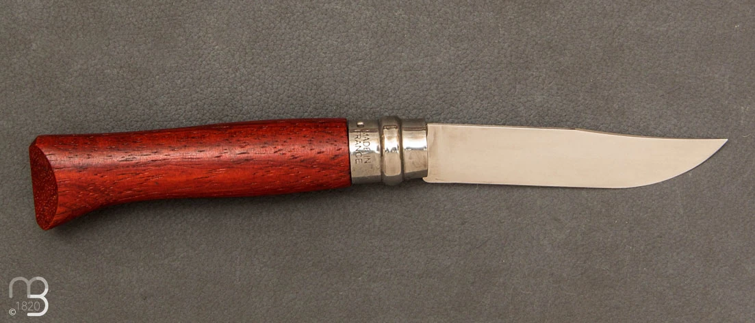 Couteau Opinel N°8 Inox Padouk 2 Couteau Opinel N°8 Inox Padouk – Image 2