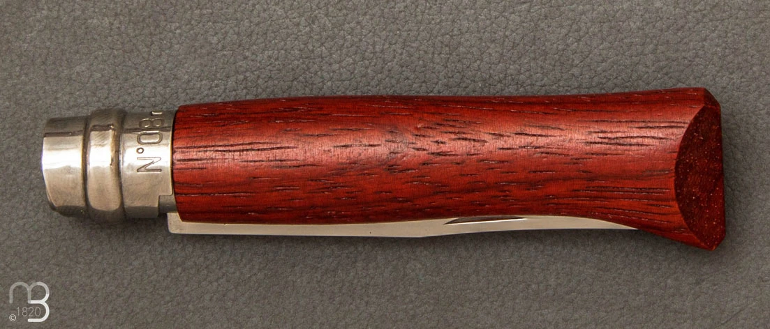 Couteau Opinel N°8 Inox Padouk 3 Couteau Opinel N°8 Inox Padouk – Image 3